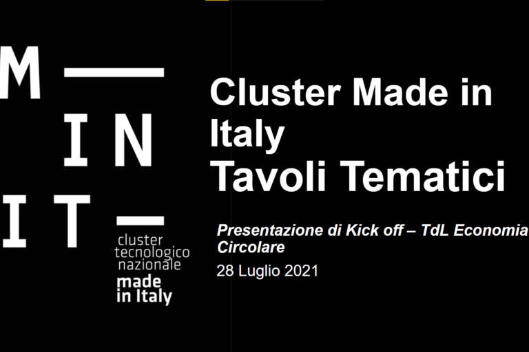 Tavoli Tematici del Cluster MinIt