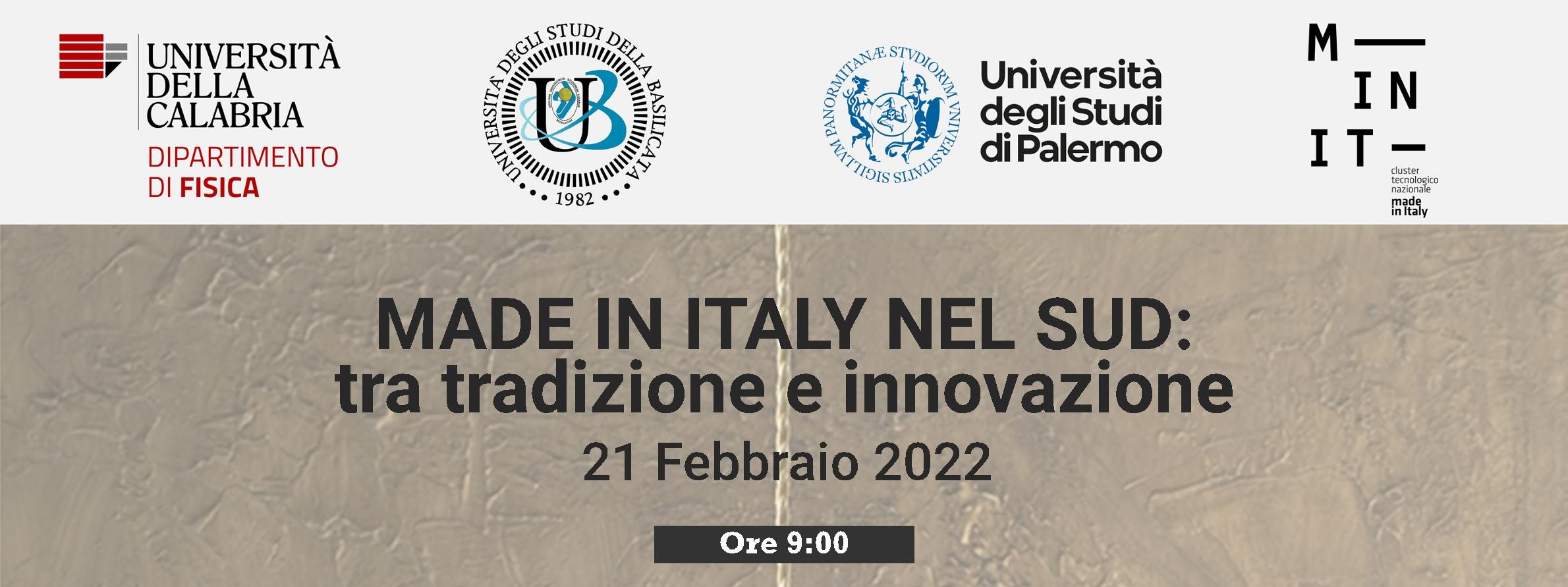 Made in Italy nel Sud: tra tradizione e innovazione